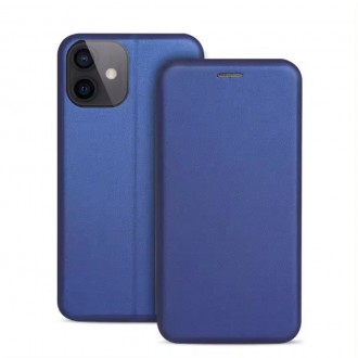 Mėlynos spalvos atverčiamas dėklas "Book Elegance" telefonui Xiaomi Redmi Note 14 5G