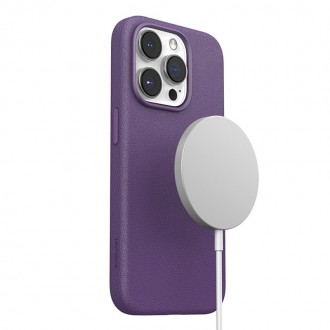 Violetinis dėklas "Joyroom JR-BP006 Magnetic Protective Phone Case" telefonui iPhone 15 