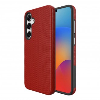 Raudonas dėklas "Perfectionists Triangle Case" telefonui Samsung Galaxy S911 S23 5G