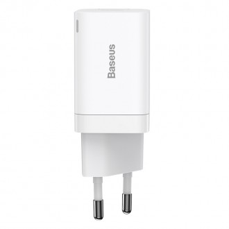 Pakrovėjas - Įkroviklis Baseus Super Si Pro 30W baltas CCSUPP-E02