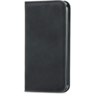 Juodas atverčiamas dėklas "Business Style" telefonui Samsung Galaxy A376 A37 5G