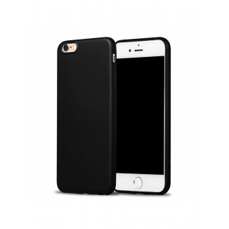 Juodos spalvos dėklas X-Level Guardian Apple iPhone 6 / 6s telefonui