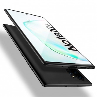 Juodos spalvos dėklas X-Level Guardian Samsung Galaxy N975 Note 10 Plus telefonui