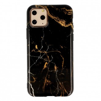 Dėklas Marble Silicone Apple iPhone 12 / 12 Pro telefonui (Design 4)