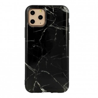 Dėklas Marble Silicone Apple iPhone 12 / 12 Pro telefonui (Design 6)