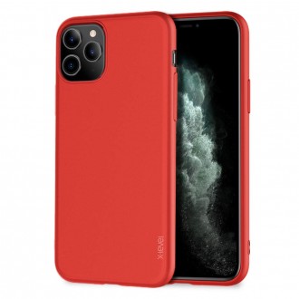 Raudonos spalvos dėklas X-Level Guardian Apple iPhone 11 Pro Max telefonui