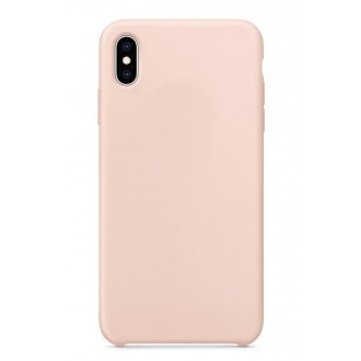 Rožinės spalvos silikoninis dėklas Apple iPhone 12 Pro Max telefonui "Liquid Silicone" 1.5mm