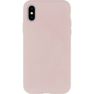 Rožinio smėlio spalvos silikoninis dėklas Mercury ''Silicone Case'' telefonui Samsung S21 Plus