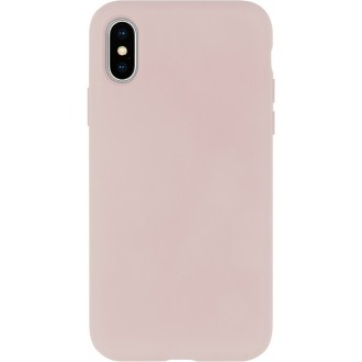 Rožinio smėlio spalvos silikoninis dėklas Mercury ''Silicone Case'' telefonui Samsung S21