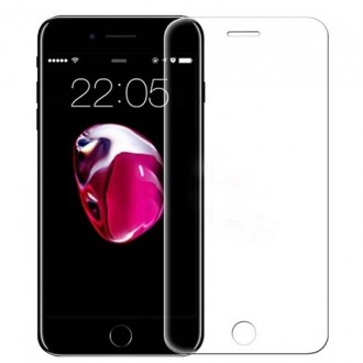 Skaidrus apsauginis grūdintas stiklas Apple Iphone 7 Plus / 8 Plus telefonui "Nano Optics 5D UV Glue"