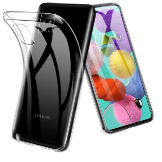 Skaidrus silikoninis dėklas "High Clear'' 1.0mm telefonui Samsung Galaxy A515 A51 