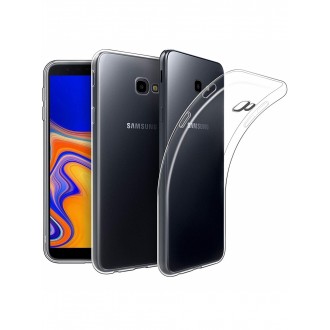 Skaidrus silikoninis dėklas Samsung Galaxy J415 J4 Plus 2018 telefonui "Clear 1.0mm"