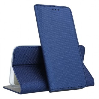 Mėlynas atverčiamas dėklas "Smart Magnet" telefonui Samsung Galaxy A71 A715