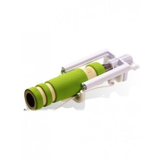 Žalias teleskopinis fotografavimosi laikiklis telefonui "Mini Monopod" (laidinis monopodas)