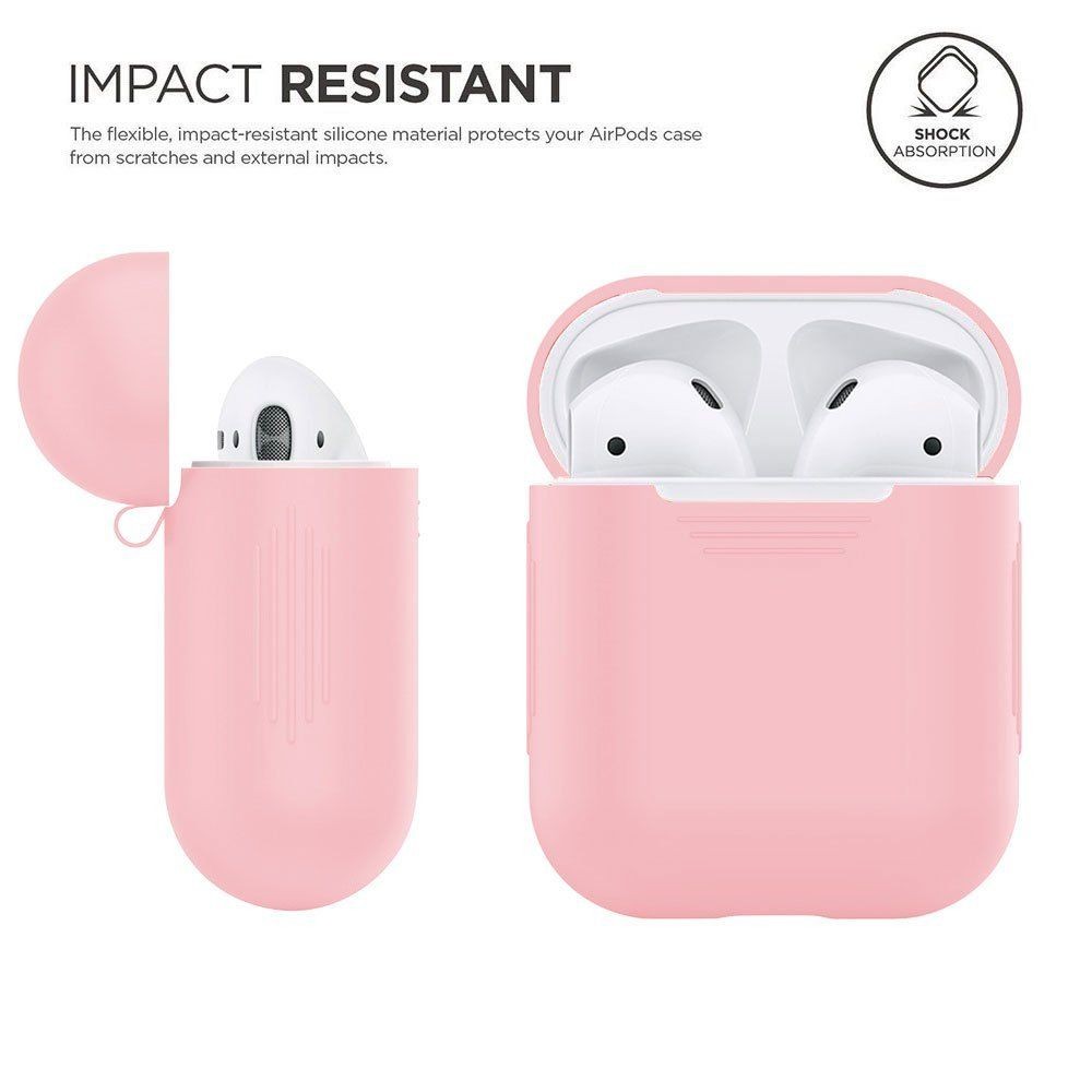 Rožinis dėklas Apple Airpods \