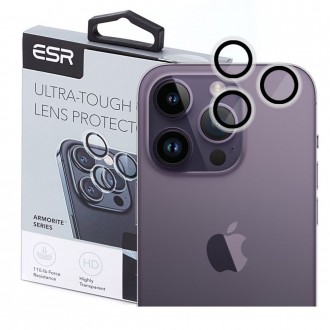 Apsauginis grūdintas stiklas "Esr Camera Lens" telefono iPhone 15 Pro / 15 Pro Max kamerai apsaugoti
