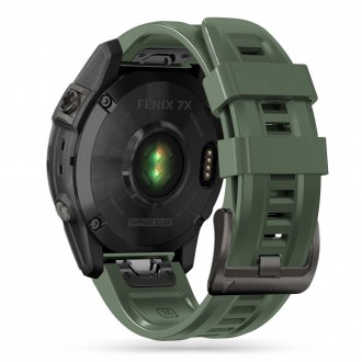 Žalia apyrankė "Tech-Protect Iconband" laikrodžiui GARMIN FENIX 5 / 6 / 6 PRO / 7 (22mm)
