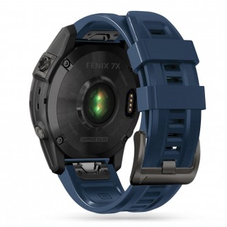 Mėlyna apyrankė "Tech-Protect Iconband" laikrodžiui GARMIN FENIX 5 / 6 / 6 PRO / 7 (22mm)