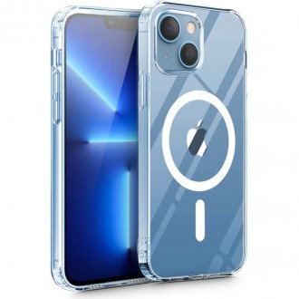 Skaidrus dėklas Tech-Protect "Magmat Magsafe" telefonui iPhone 13 