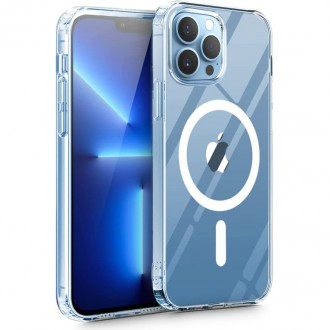 Skaidrus dėklas TECH-PROTECT MAGMAT MAGSAFE telefonui iPhone 13 Pro Max