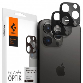 Kameros apsauga "Spigen Optik.TR Camera Protector" (2vnt.) telefonui iPhone 14 Pro / Pro Max / 15 Pro / Pro Max 