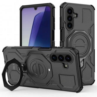 Tvirtas dėklas su stovu "Tech-Protect Tacticstand Magsafe" telefonui Samsung Galaxy A17 / A18 4G / 5G