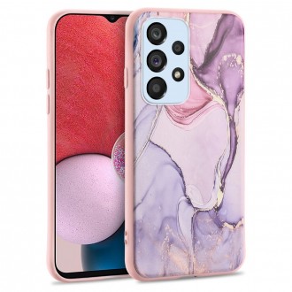 Dėklas su marmuro efektu Tech-Protect "Marble 2" telefonui Samsung Galaxy A13 4G / LTE