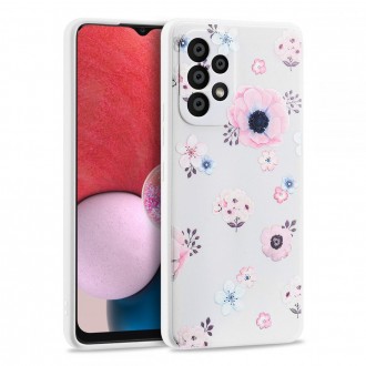 Baltas dėklas "Tech-Protect Mood" telefonui Samsung Galaxy A13 4G / LTE