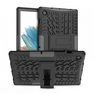 Ypač tvirtas juodas dėklas "Shock-Absorption" planšetei Samsung Galaxy TAB A8 10.5 X200 / X205