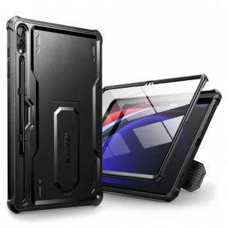 Juodas dviejų dalių dėklas "Tech-Protect Kevlar Pro" planšetei Samsung Galaxy Tab S9+ Plus 12.4 X810 / X816B