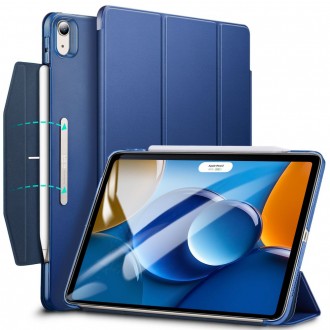 Mėlynas atverčiamas dėklas "ESR Ascend Trifold" planšetei Apple iPad Air 10.9 4 / 5 / 2020-2022 / 11 6 / 2024