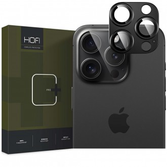 Juodos spalvos kameros apsauga "Hofi Fullcam Pro+" telefonui Apple iPhone 16 Pro / 16 Pro Max