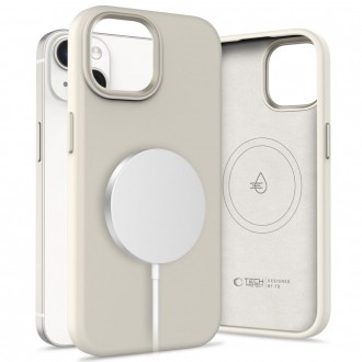 Late spalvos dėklas "Tech-Protect Silicone Pure Magsafe" telefonui Apple iPhone 14 