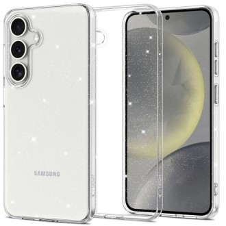 Skaidrus dėklas su blizgučiais "Tech-Protect Flexair" telefonui Samsung Galaxy S25 