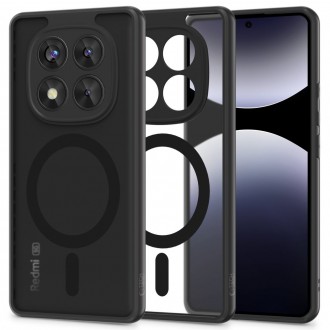 Skaidrus/matinis dėklas "Tech-Protect Magmat Magsafe" telefonui Xiaomi Redmi Note 14 Pro 5G / Poco X7 5G 