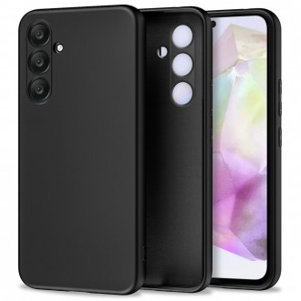 Juodas dėklas "Tech-Protect Icon" telefonui Samsung Galaxy S25 FE