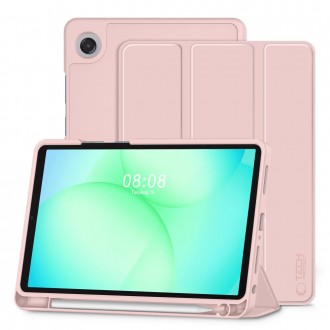 Rožinis atverčiamas dėklas "Tech-Protect SC Pen" planšetei Samsung Galaxy Tab A9+ / A11+ PLUS 11.0 X210 / X215 / X216 / X230 / X235 / X236