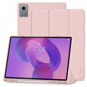 Rožinis atverčiamas dėklas "Tech-Protect SC Pen" planšetei LENOVO IDEA TAB PLUS 12.1 TB-361