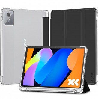 Juodas atverčiamas dėklas "Tech-Protect SC Pen Hybrid" planšetei LENOVO IDEA TAB / K11 GEN 2 11.0 TB-336