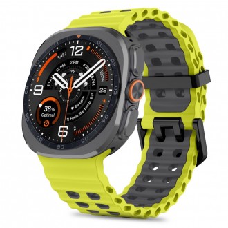 Laimo / juoda apyrankė "Tech-Protect Iconband Pro" laikrodžiui Samsung Galaxy Watch ULTRA 1 / 2 2024-2026 (47 MM)