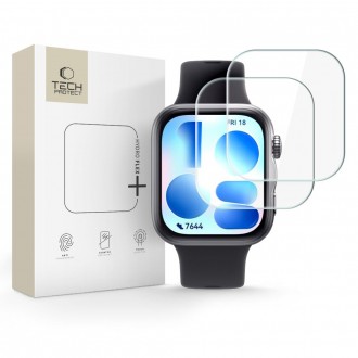 Apsauginė plėvelė Tech-Protect Glass Hydro Flex+ (2-vnt.) laikrodžiui Huawei Watch FIT 5