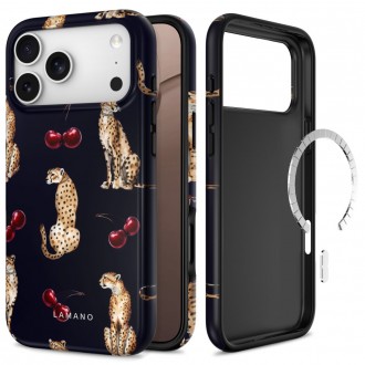 Spalvotas dėklas "Tech-Protect Lamano Magsafe Midnight Cherry" telefonui Apple Iphone 17 PRO / 18 PRO