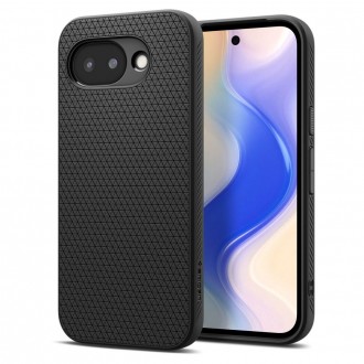 Juodas dėklas Spigen Liquid Air telefonui GOOGLE PIXEL 10A