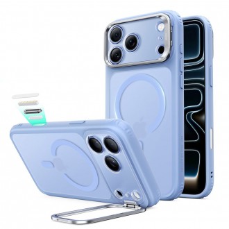 Dėklas su kameros apsauga "ESR Classic Hybrid Kickstand Magsafe" telefonui Apple iPhone 17 PRO MAX / 18 PRO MAX FROSTED LIGHT BLUE