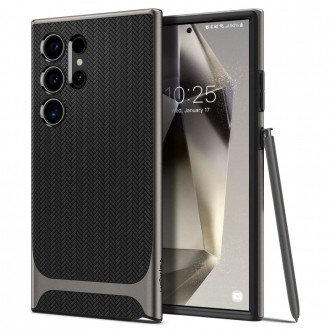 Tamsiai pilkas dėklas "Spigen Neo Hybrid" telefonui Samsung Galaxy S24 Ultra