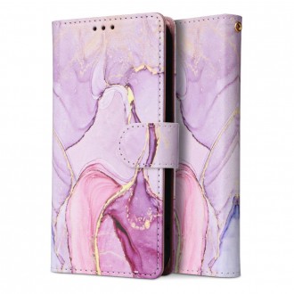 Gėlėtas atverčiamas dėklas "TECH-PROTECT WALLET COLORFUL MARBLE" telefonui Galaxy A13 5G