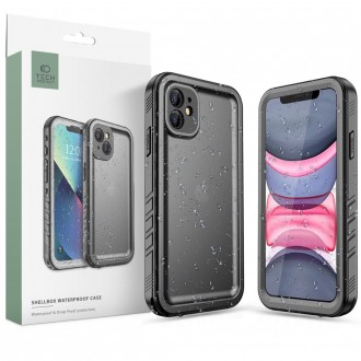 Dvipusis vandeniui atsparus dėklas "Tech-Protect Shellbox" IP68 telefonui iPhone 11