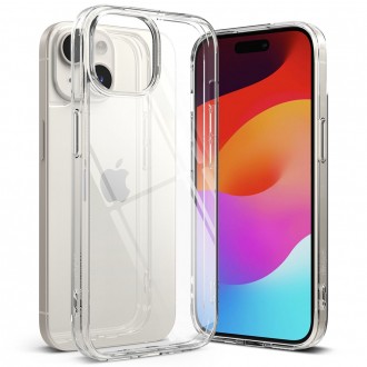Skaidrus tvirtas dėklas "Ringke Fusion Clear" telefonui iPhone 15 Plus