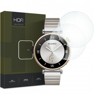 Apsauginis stikliukas "Hofi Glass Pro+" (2vnt.) laikrodžiui Huawei Watch GT 4 (41 MM)