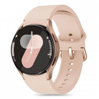 Late spalvos apyrankė "Tech-Protect Silicone" laikrodžiui Samsung Galaxy Watch 4 / 5 / 5 PRO / 6 / 7 / FE 